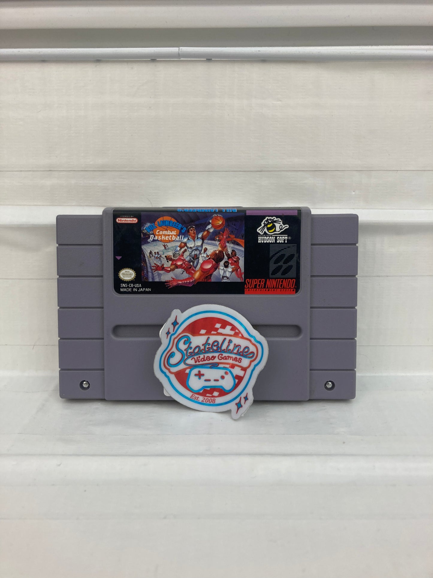 Bill Laimbeer's Combat Basketball - Super Nintendo