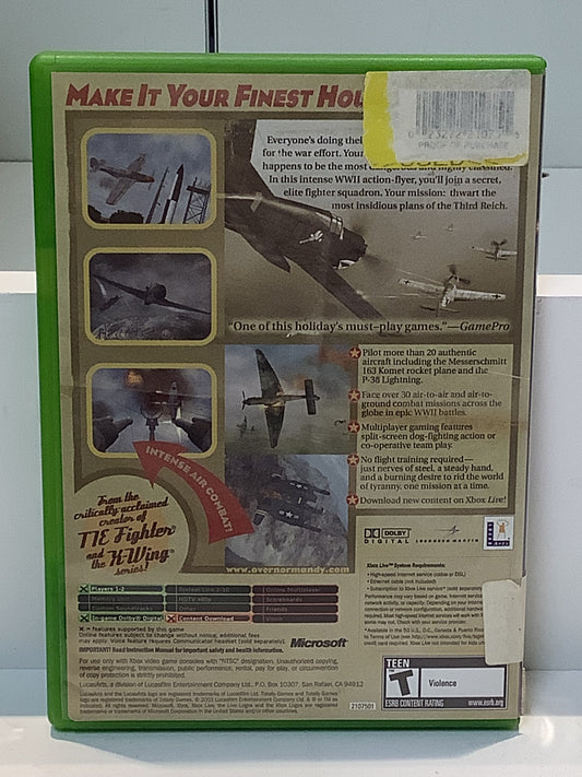 Secret Weapons Over Normandy - Xbox