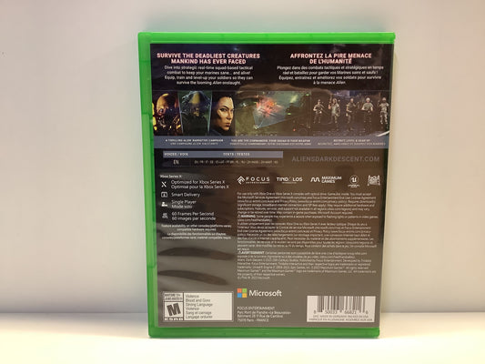 Aliens Dark Descent - Xbox Series X
