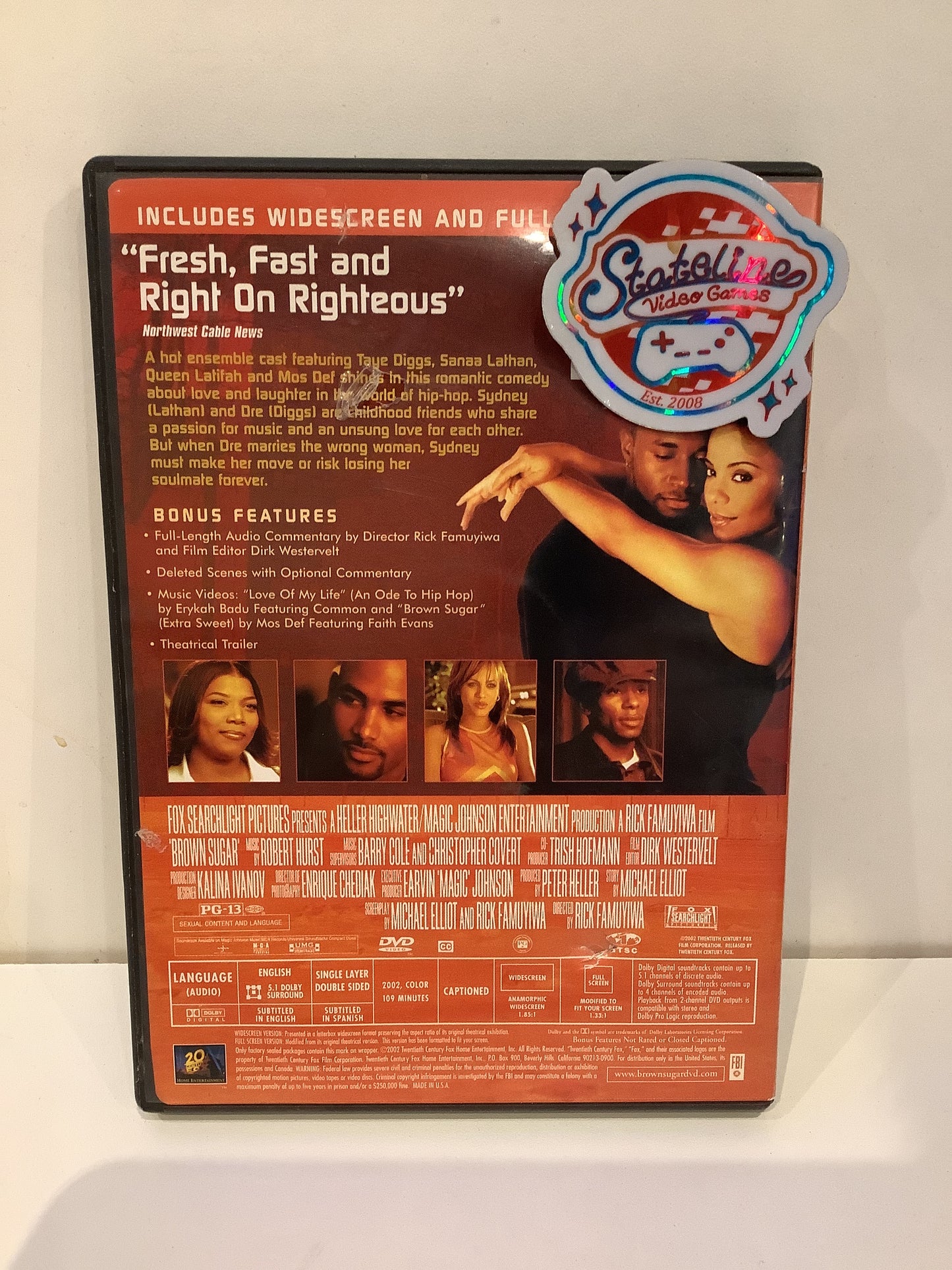 Brown Sugar - DVD