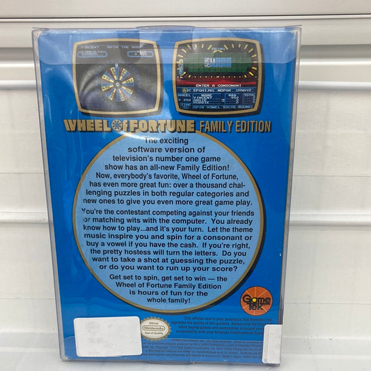 Wheel of Fortune Family Edition - NES