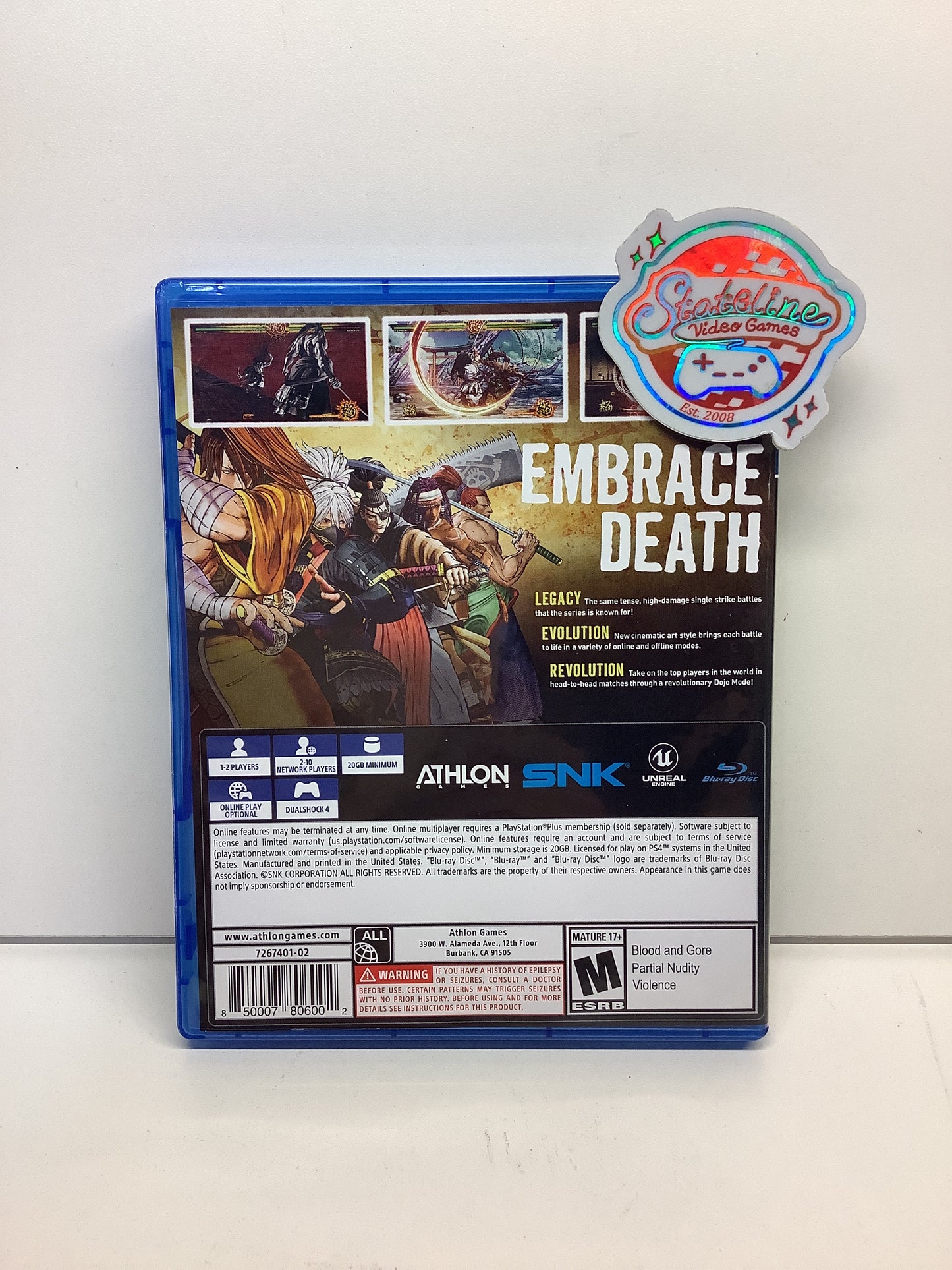 Samurai Shodown - Playstation 4