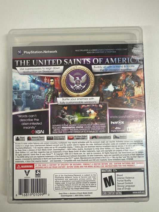 Saints Row IV - Playstation 3