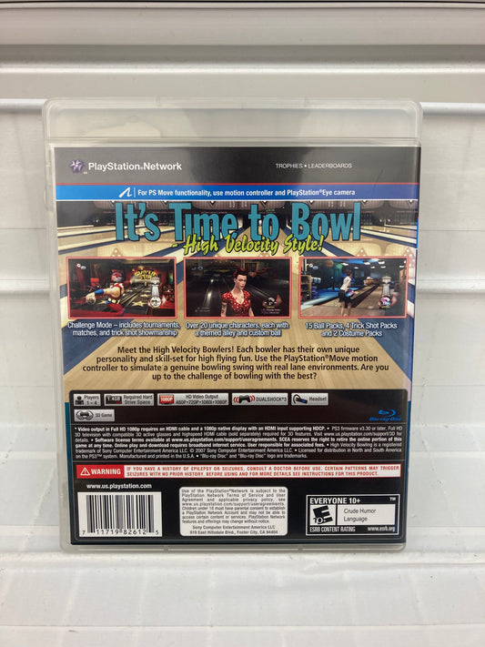 High Velocity Bowling - Playstation 3