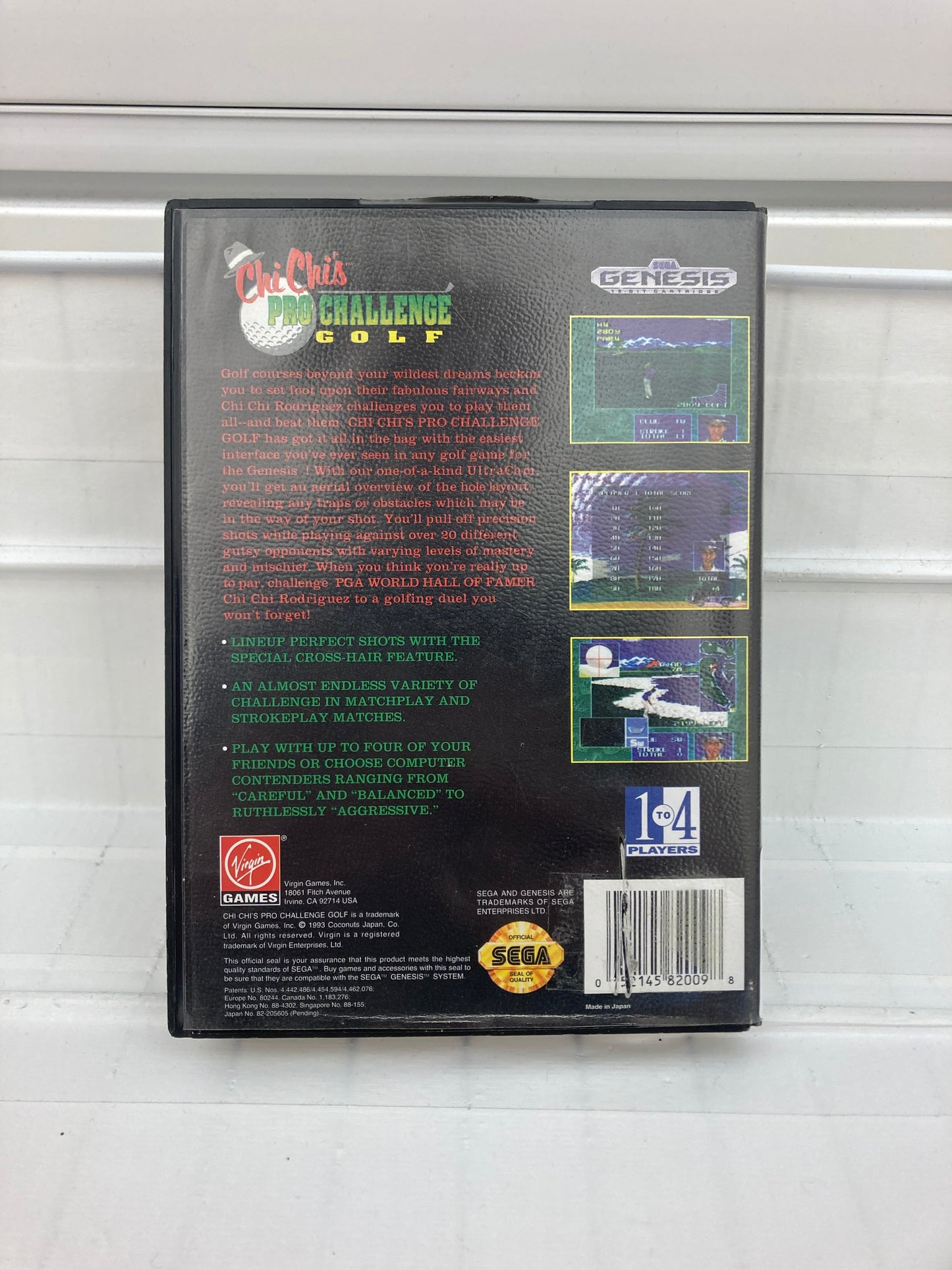 Chi Chi's Pro Challenge Golf - Sega Genesis