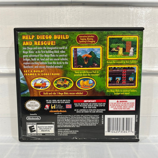 Go, Diego, Go: Mega Bloks Build & Rescue - Nintendo DS