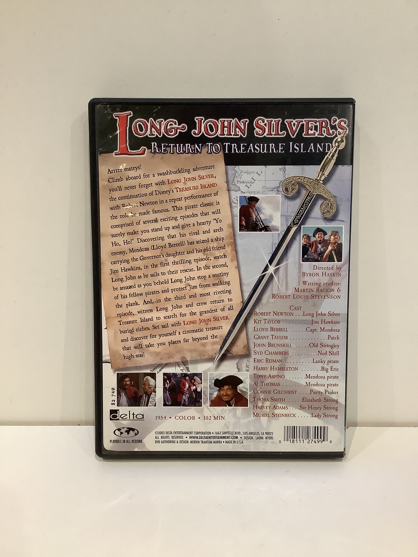 Long John Silver's: Return to Treasure Island - DVD