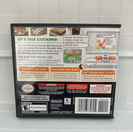 Personal Trainer Cooking - Nintendo DS