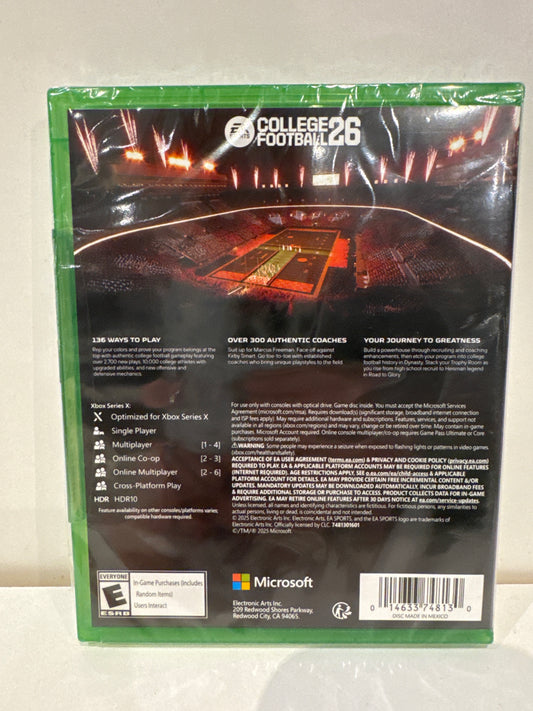 EA Sports College Football 26 - Xbox Series X
