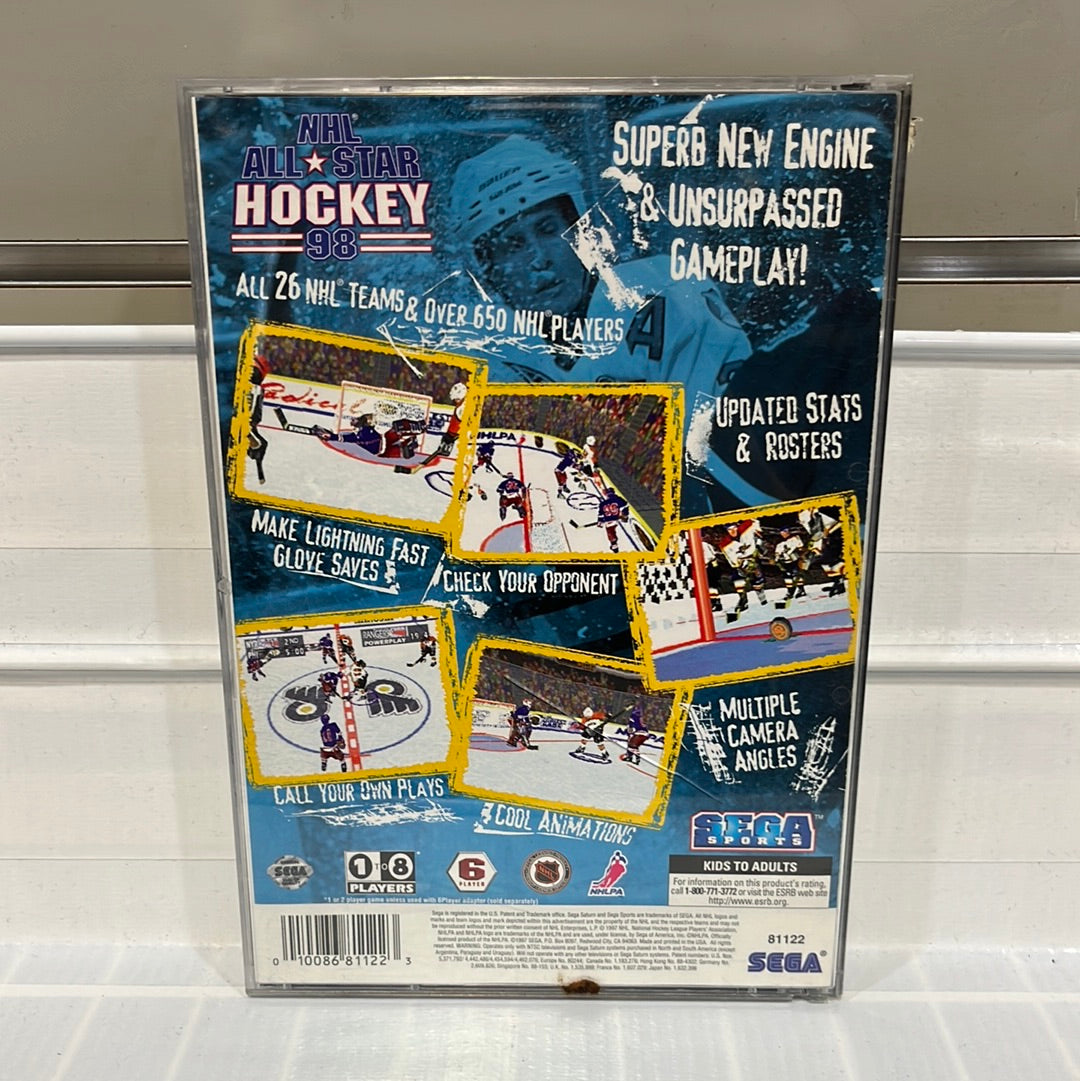 NHL All-Star Hockey 98 - Sega Saturn