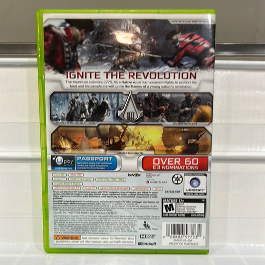 Assassin's Creed III - Xbox 360