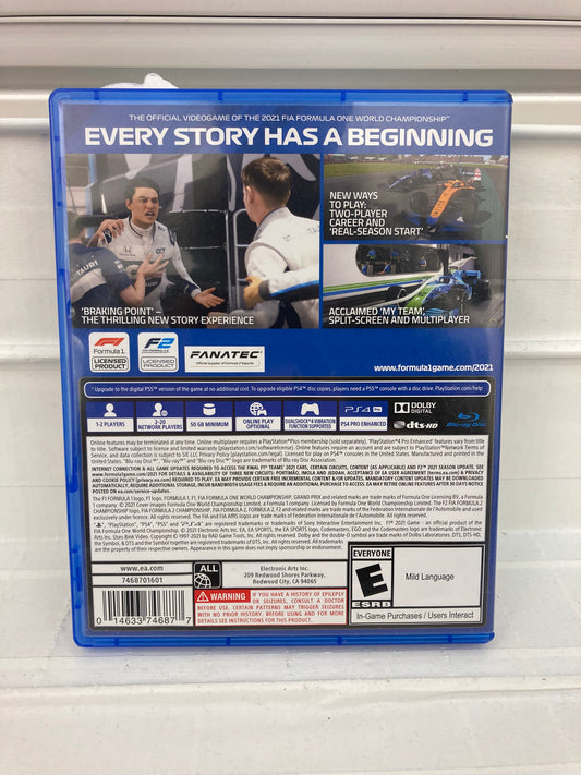 F1 2021 - Playstation 4