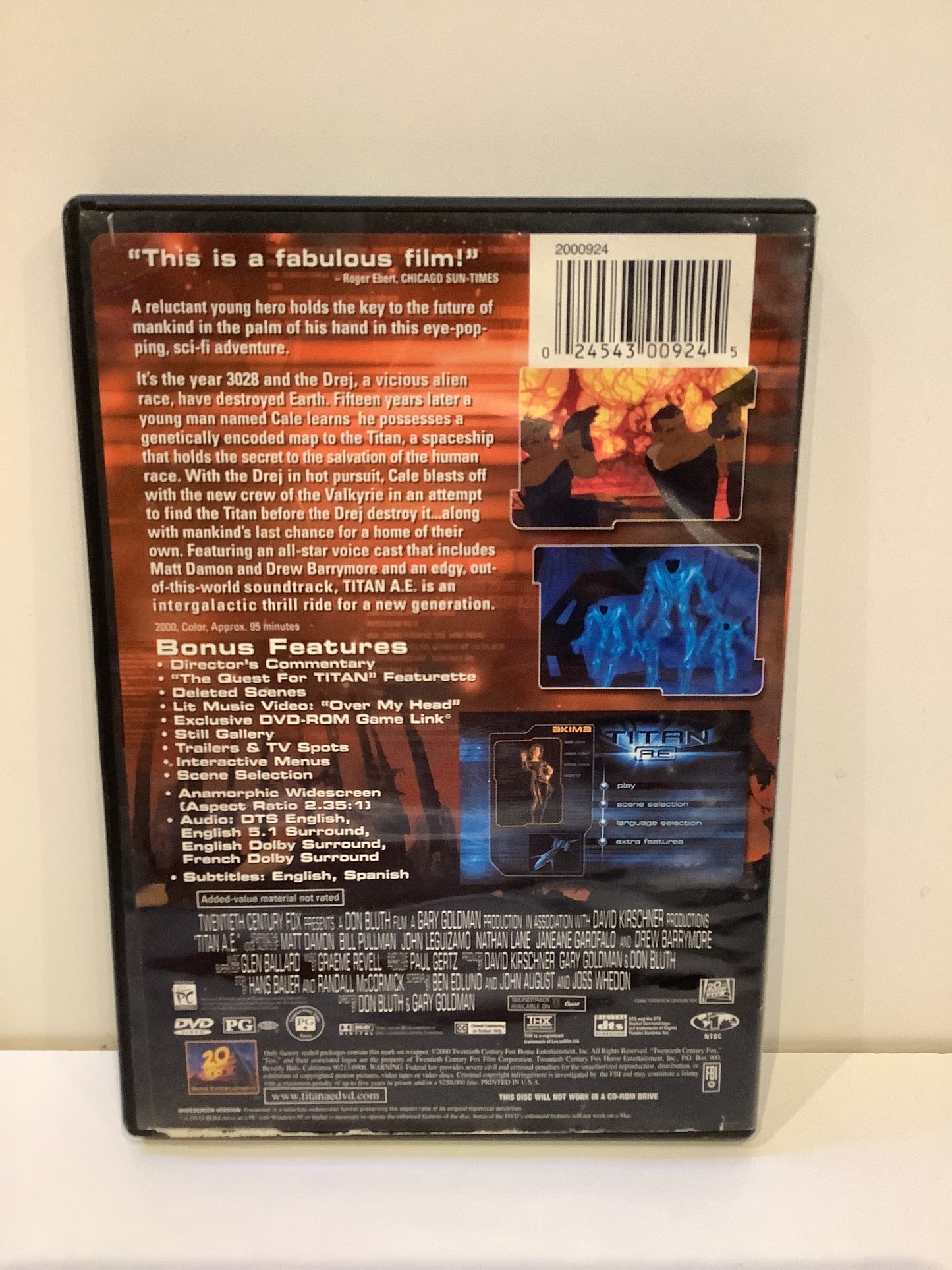 Titan A.E. - DVD