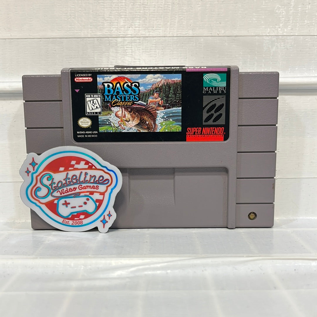 Super nintendo online bass masters classic