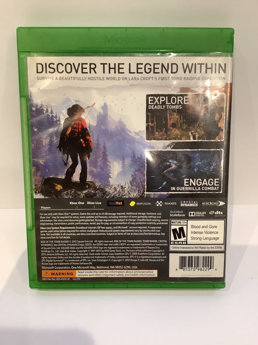 Rise of the Tomb Raider - Xbox One