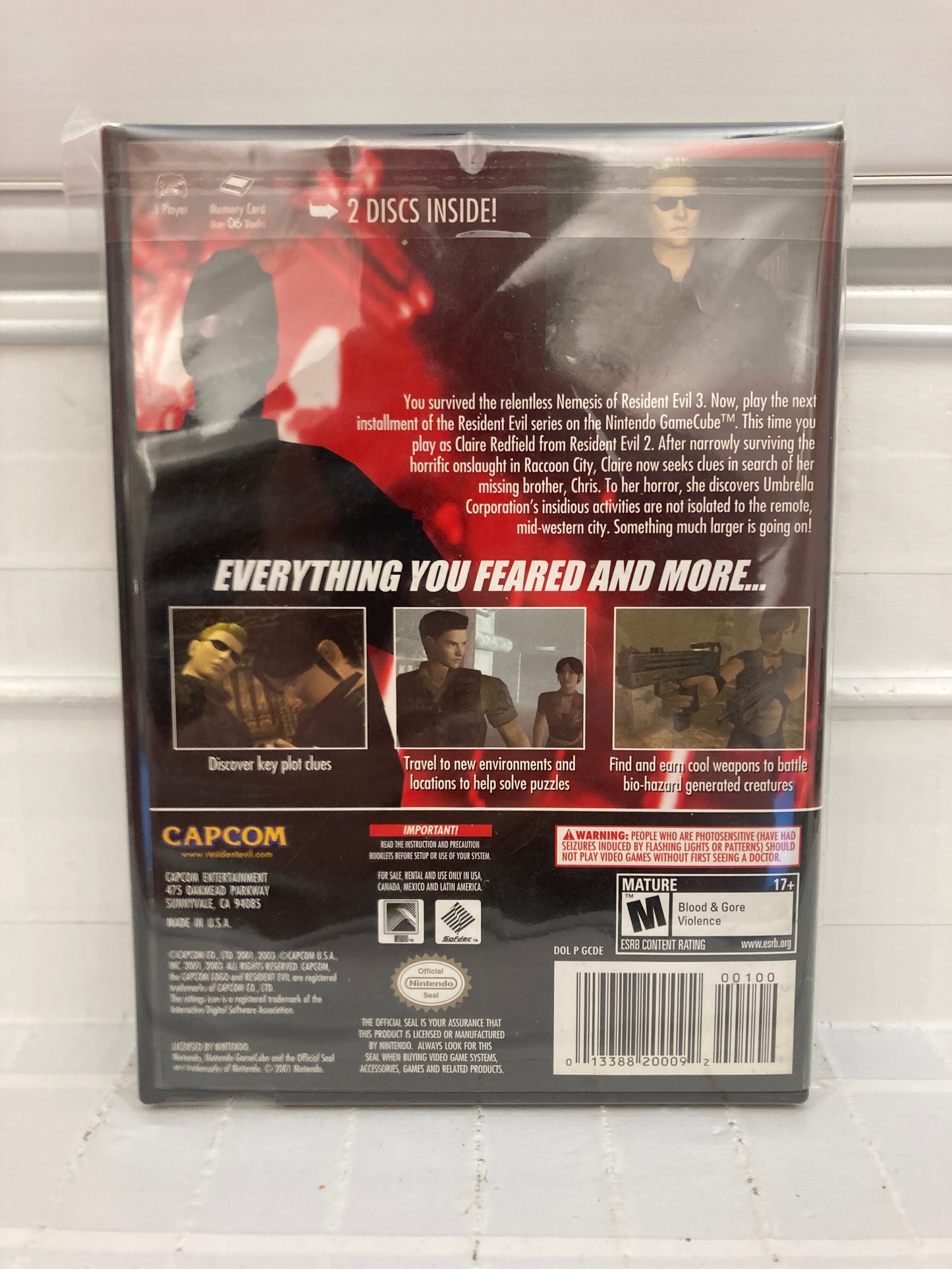 Resident Evil Code Veronica X - Gamecube