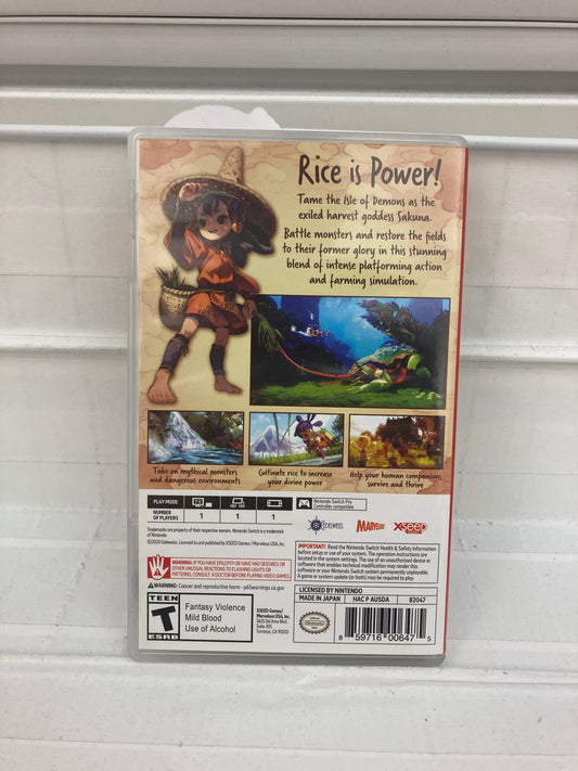Sakuna: Of Rice and Ruin - Nintendo Switch