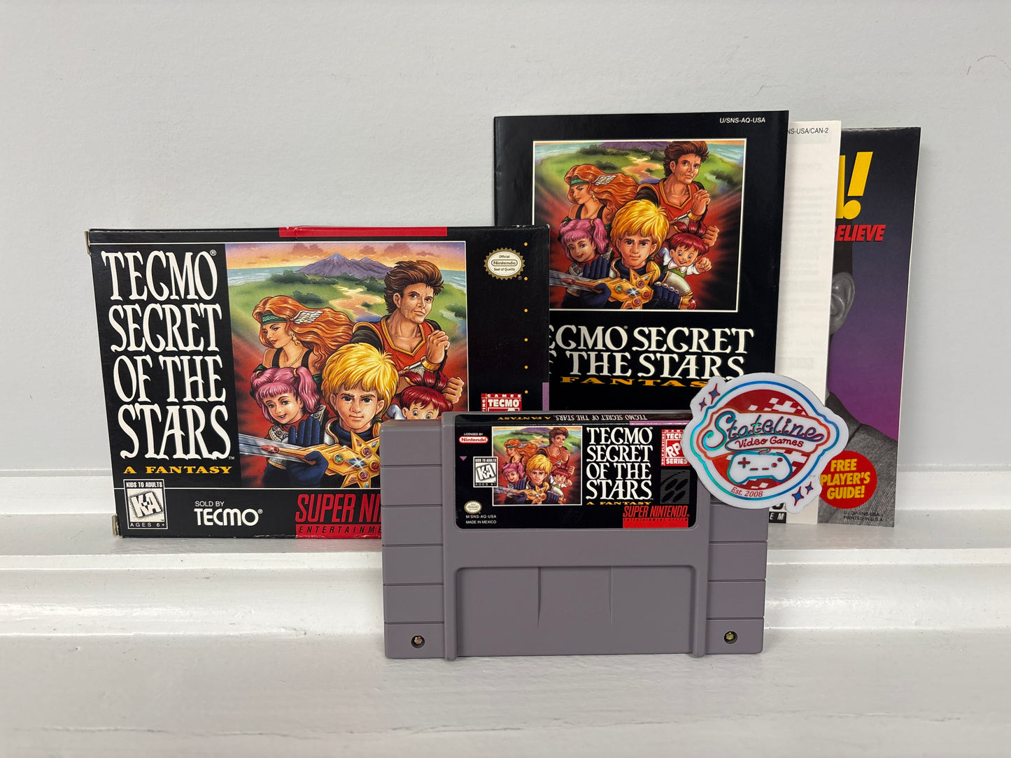 Tecmo Secret of the Stars - Super Nintendo