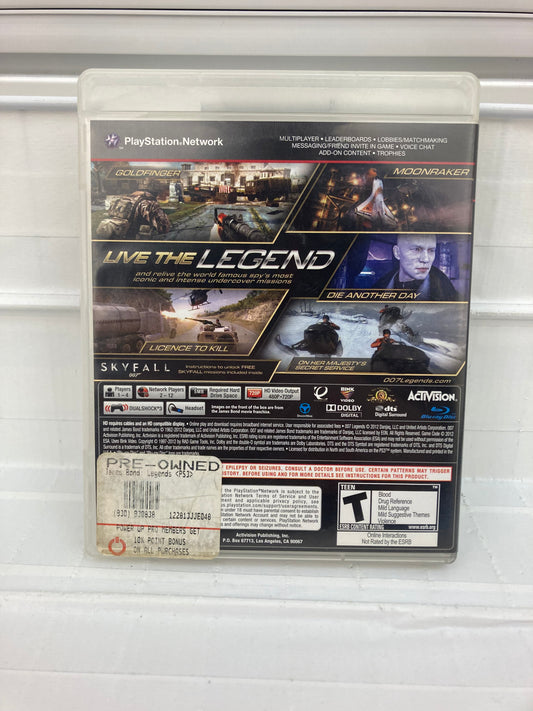 007 Legends - Playstation 3