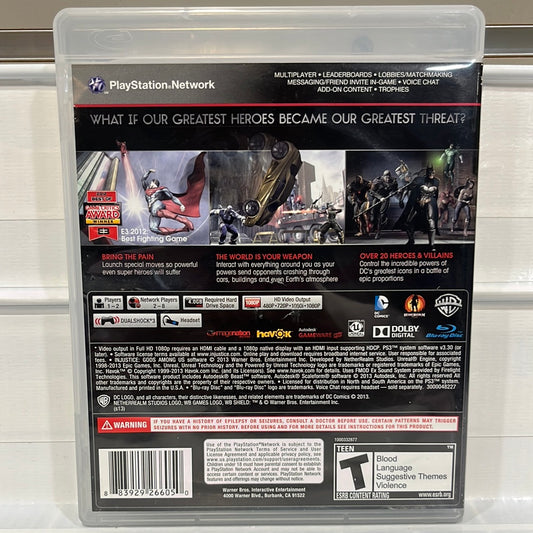 Injustice: Gods Among Us - Playstation 3