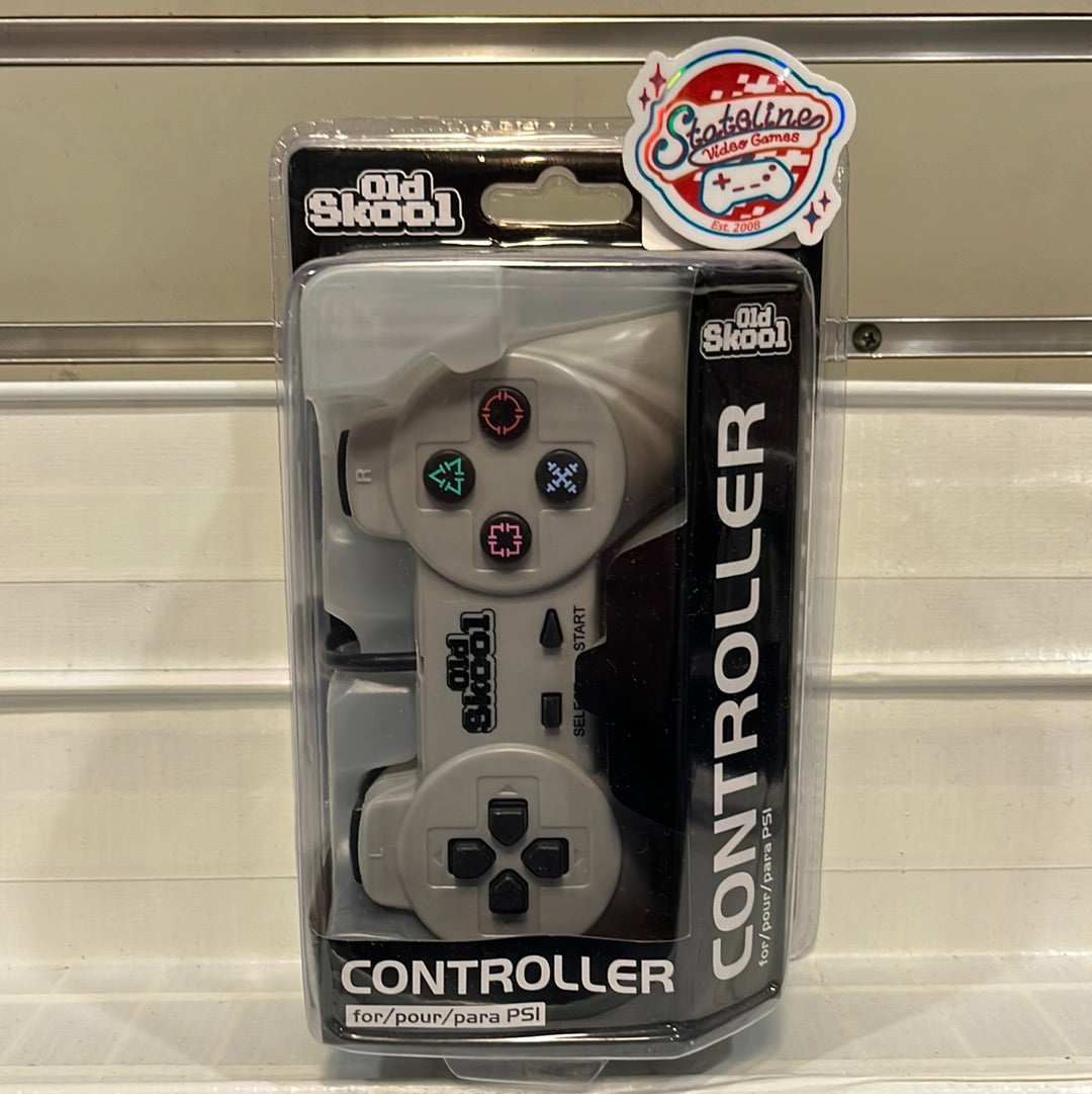 Old Skool Wired PS1 Controller - PS1
