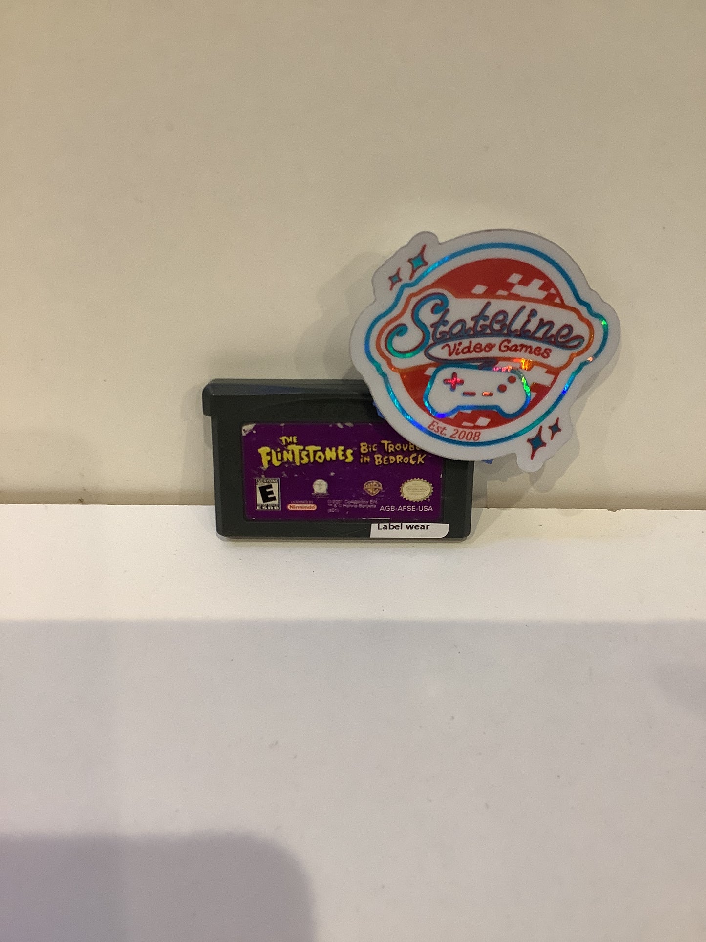 Flintstones Big Trouble in Bedrock - GameBoy Advance