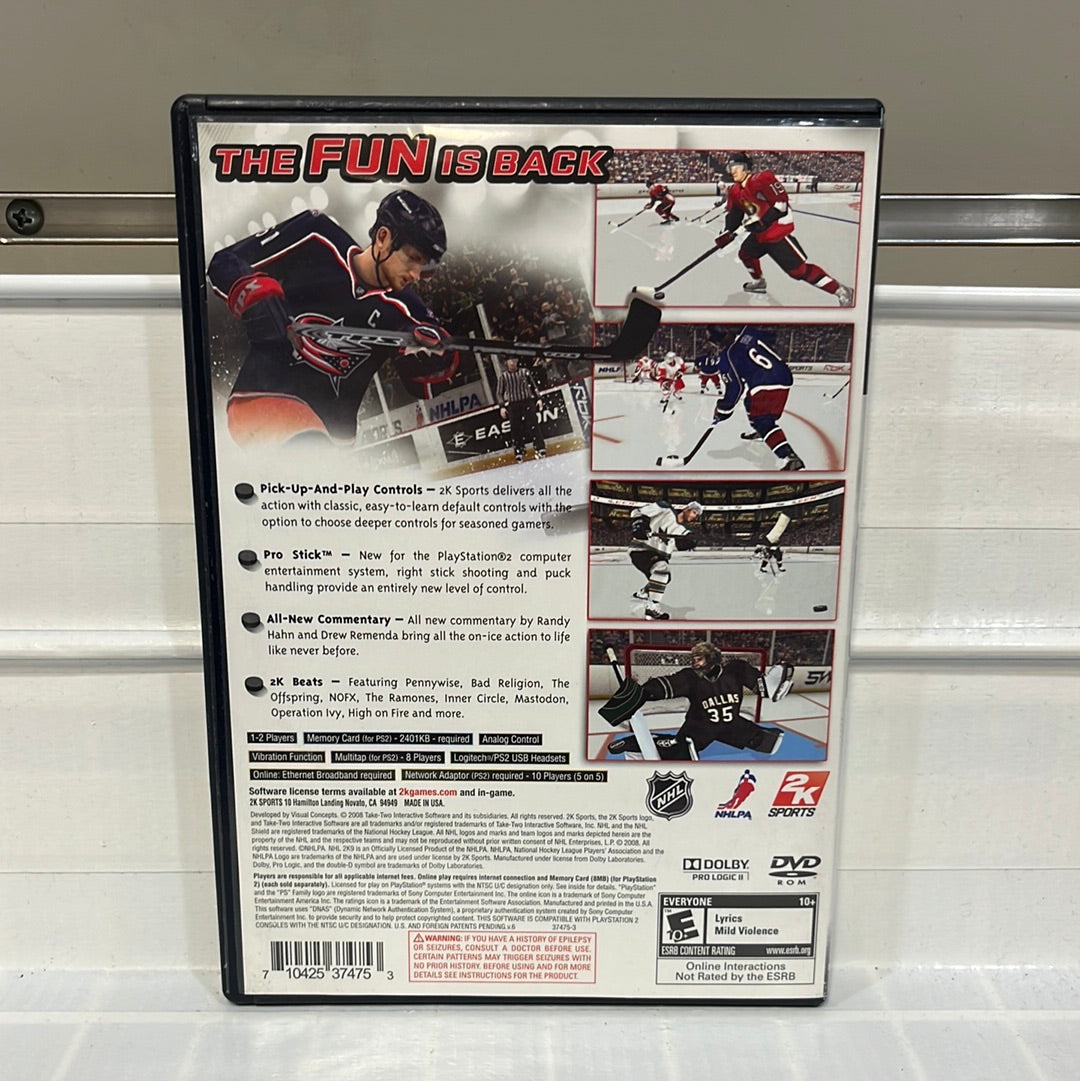 NHL 2K9 - Playstation 2