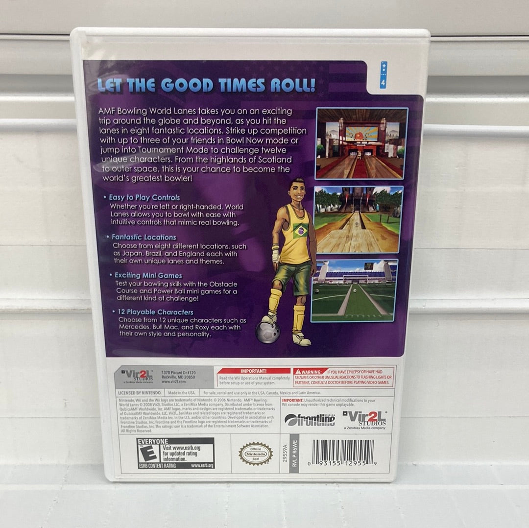 AMF Bowling World Lanes - Wii