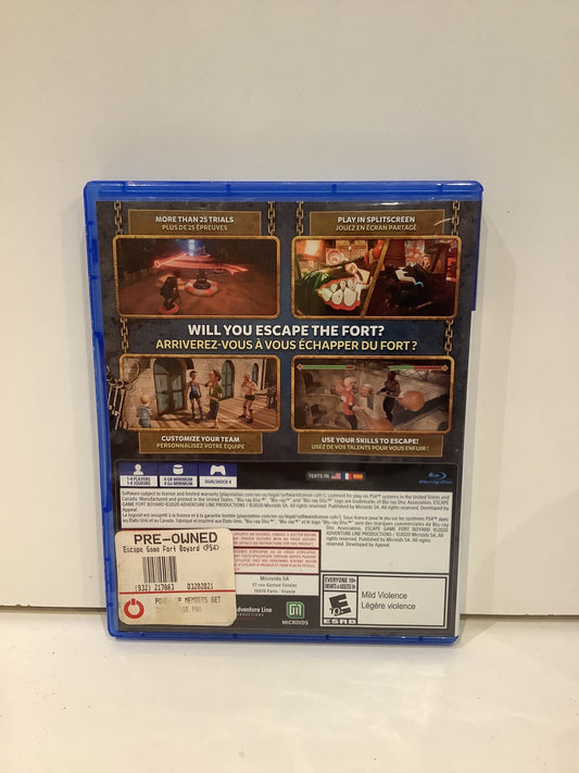 Escape Game Fort Boyard - Playstation 4