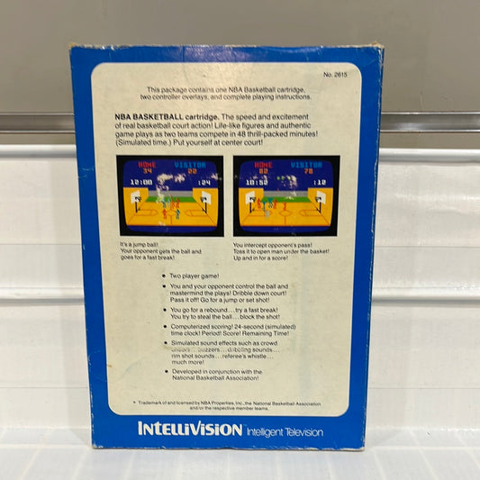 NBA Basketball - Intellivision