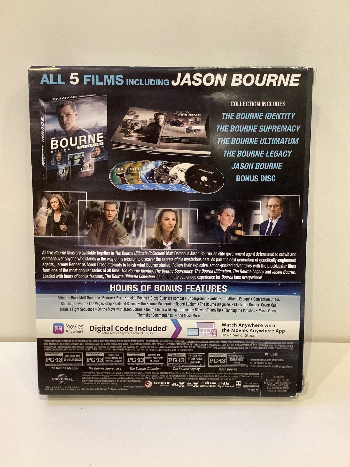 The Bourne Ultimate Collection - Blu-Ray