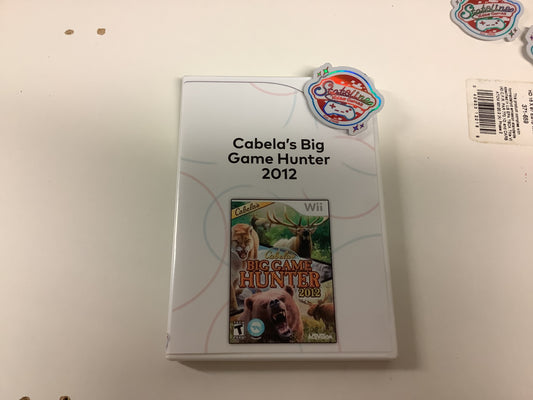 Cabela's Big Game Hunter 2012 - Wii