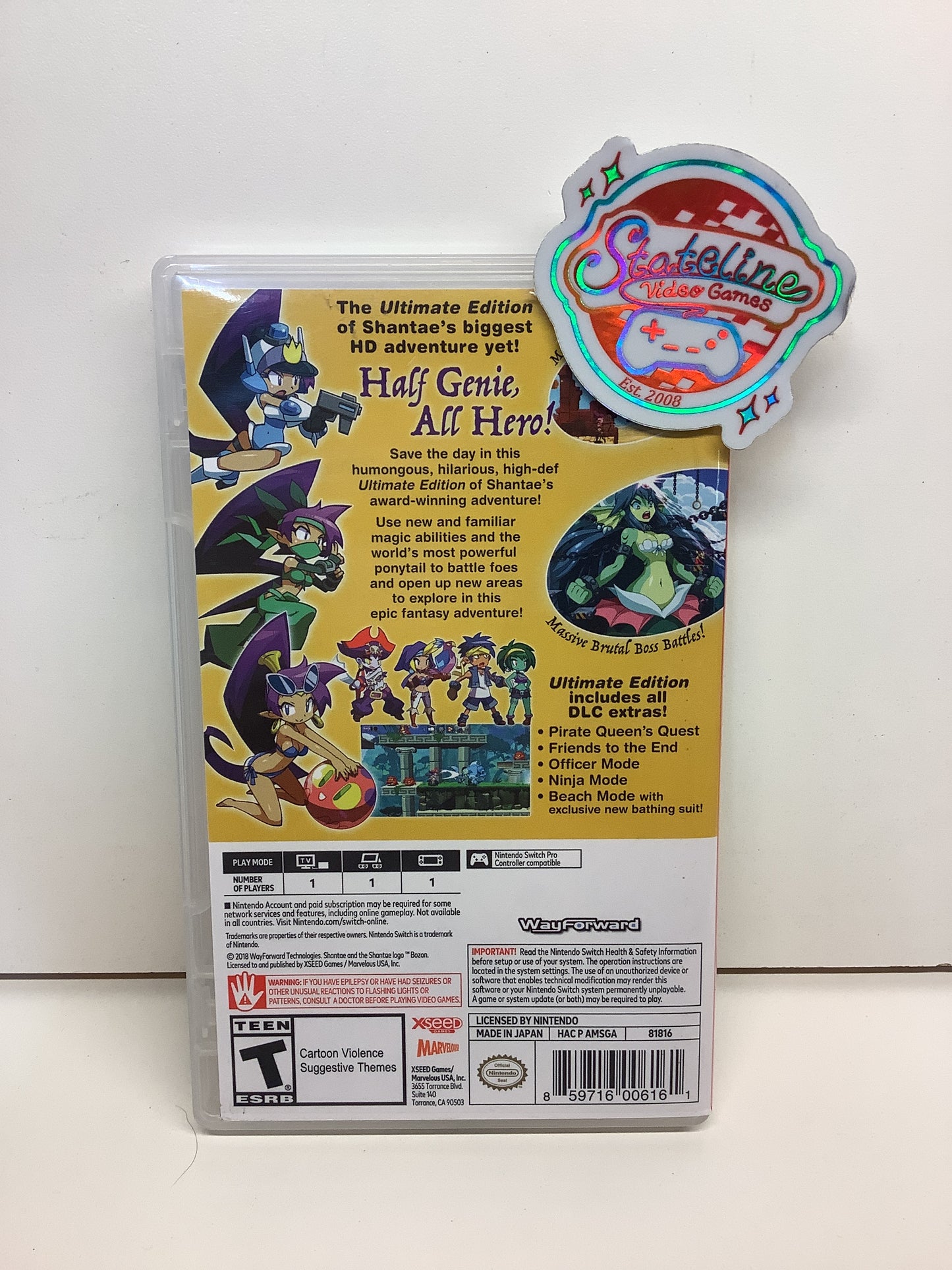 Shantae Half-Genie Hero Ultimate Edition - Nintendo Switch