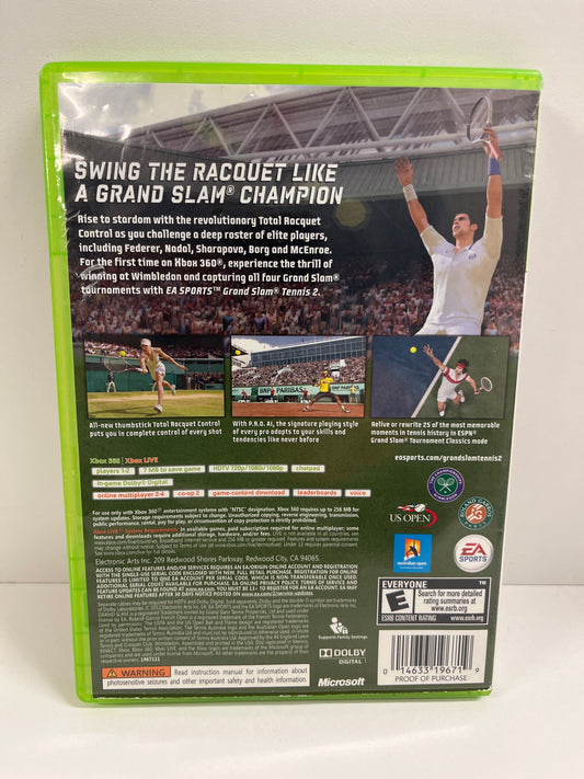 Grand Slam Tennis 2 - Xbox 360