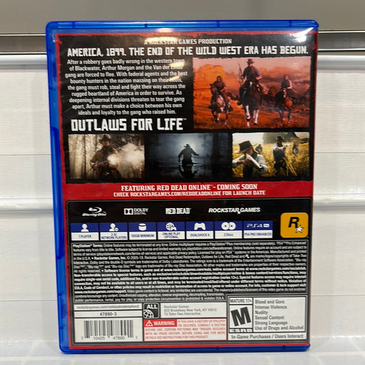 Red Dead Redemption 2 - Playstation 4
