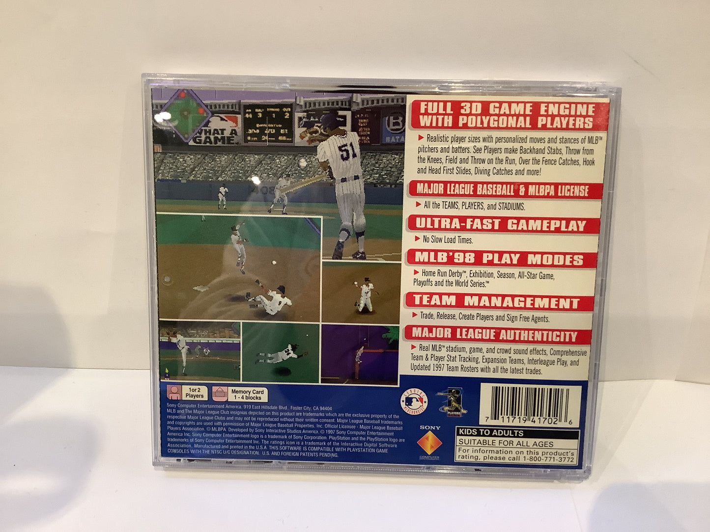 MLB 98 - Playstation