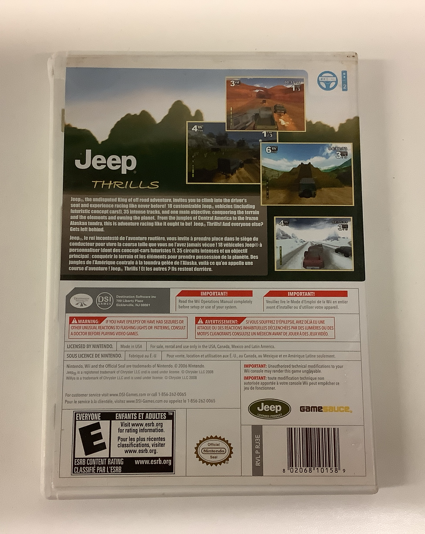 Jeep Thrills - Wii