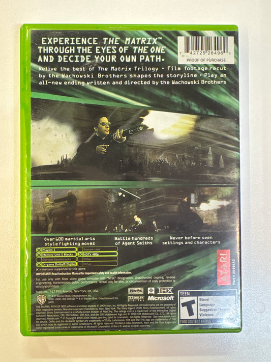 The Matrix Path of Neo - Xbox