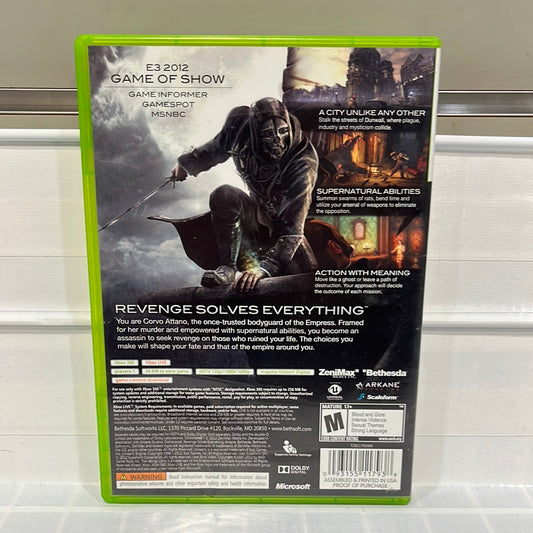Dishonored - Xbox 360