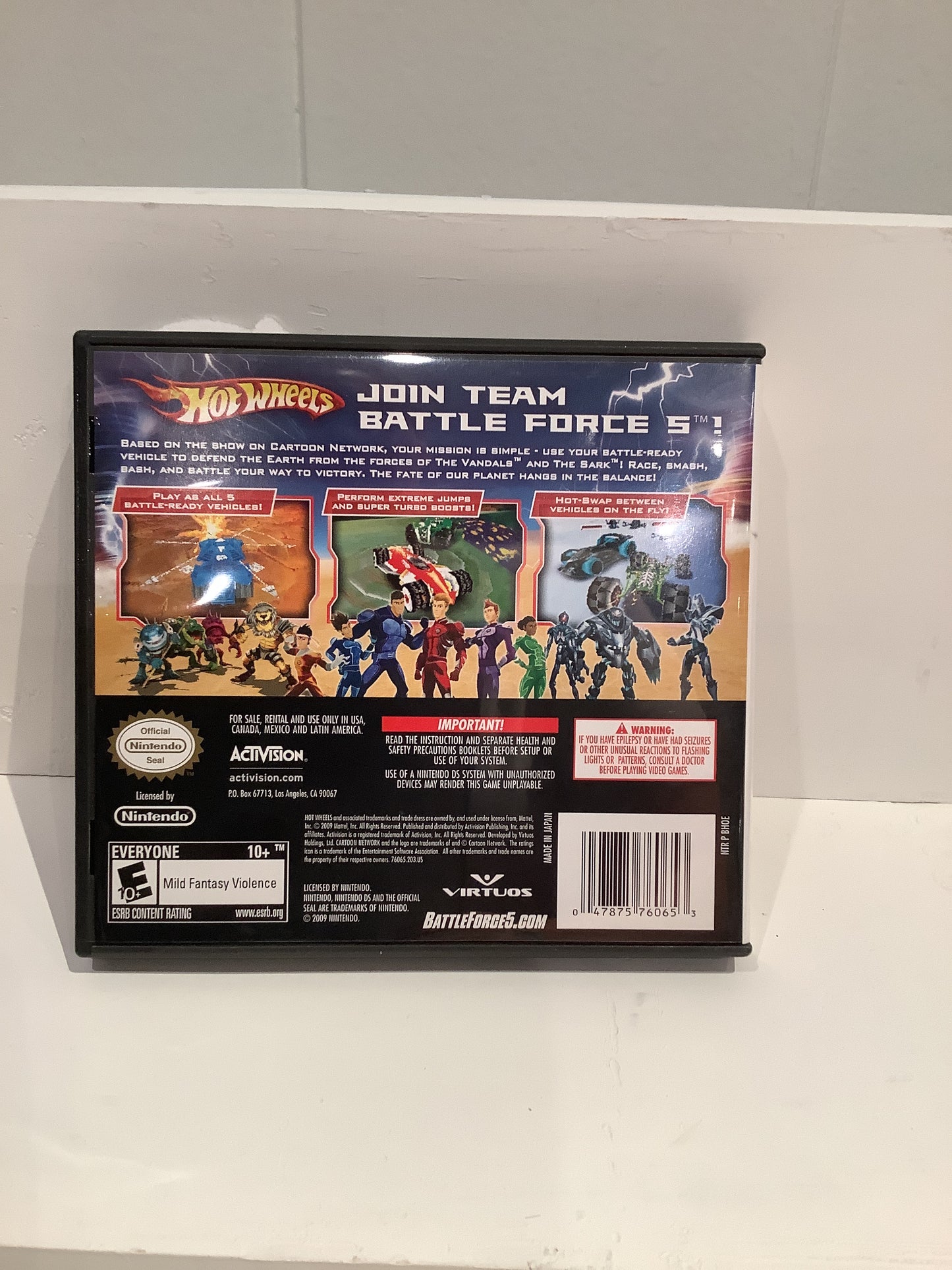 Hot Wheels: Battle Force 5 - Nintendo DS