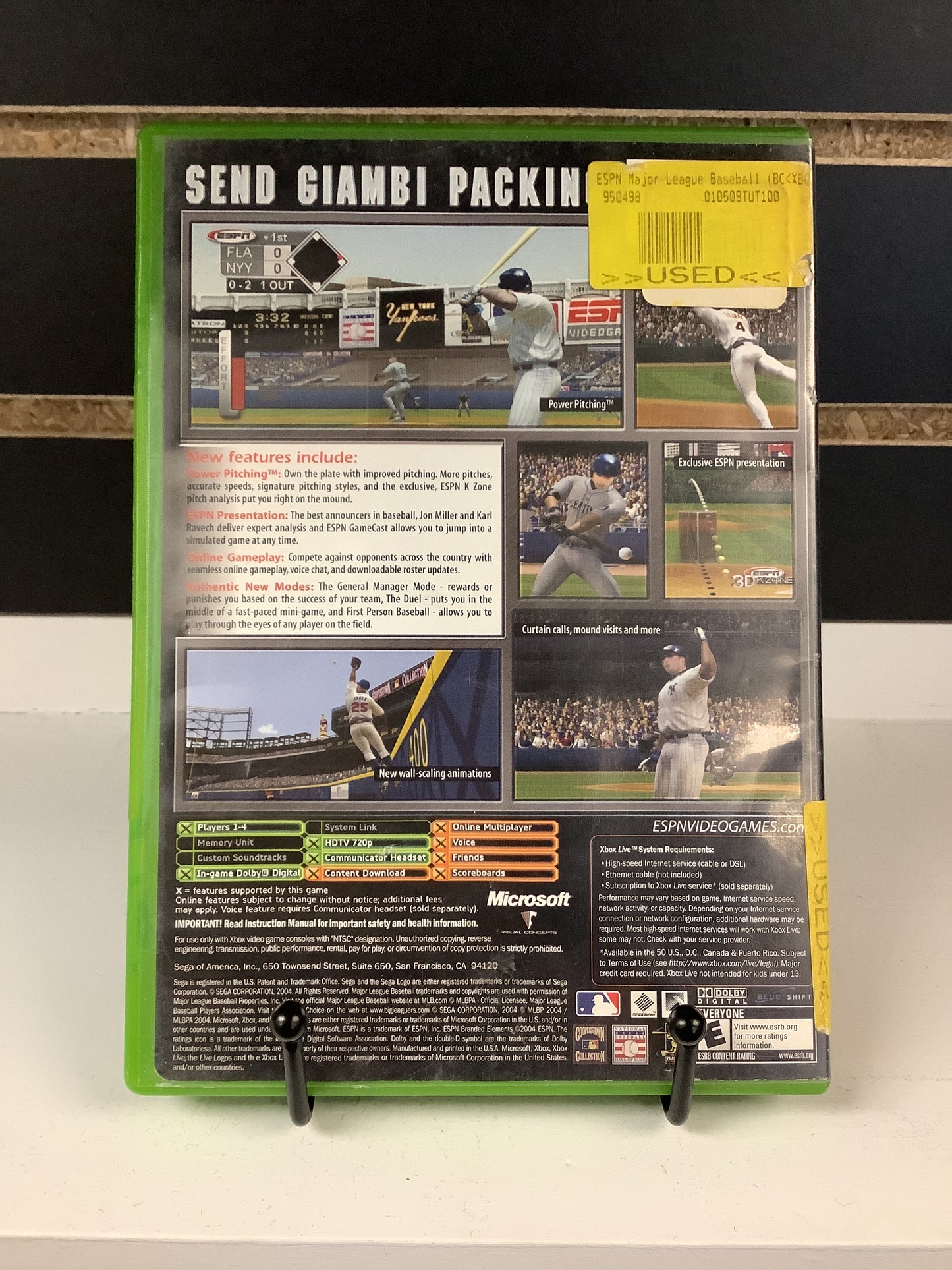ESPN Baseball 2004 - Xbox