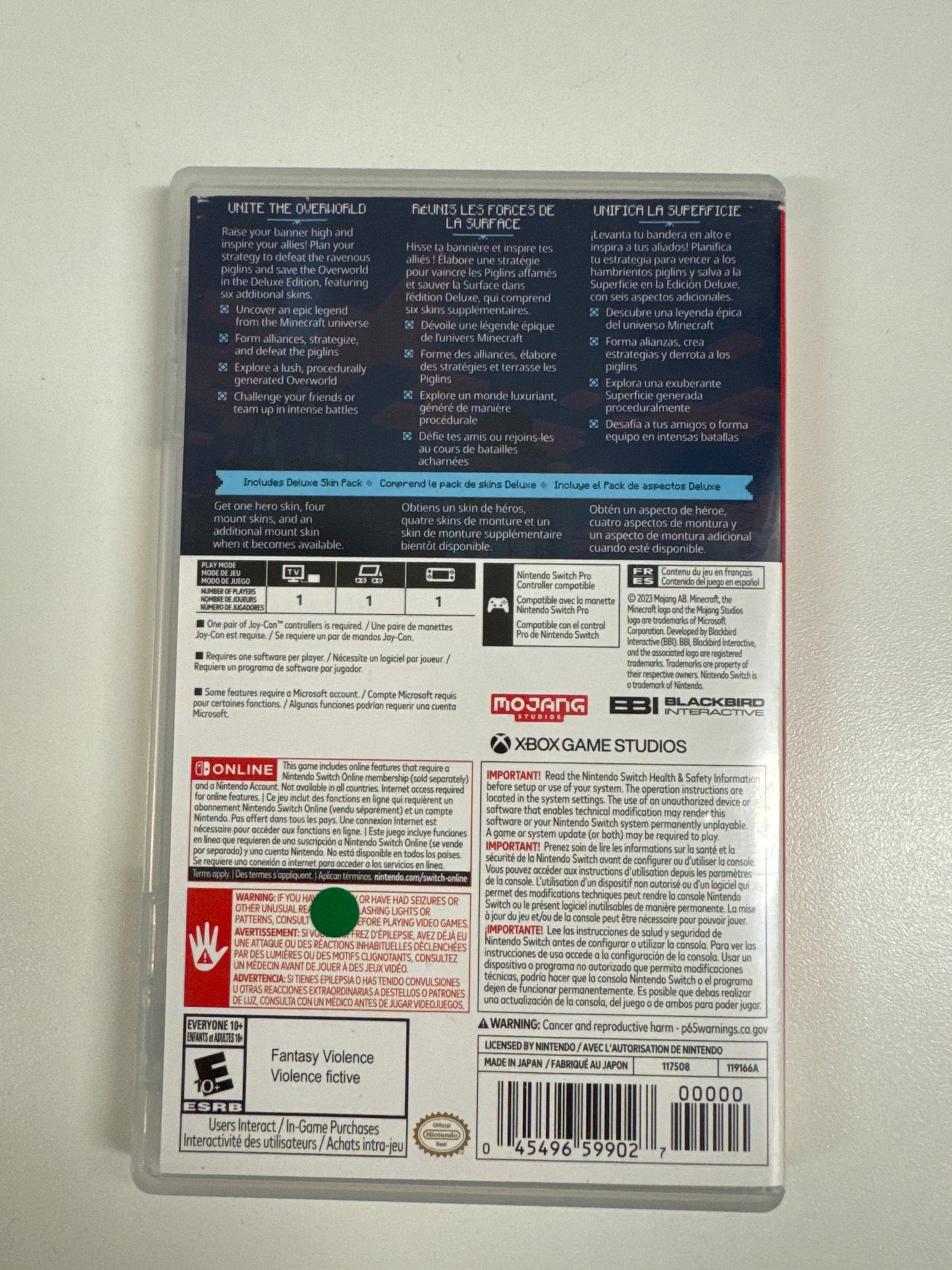 Minecraft Legends: Deluxe Edition - Nintendo Switch