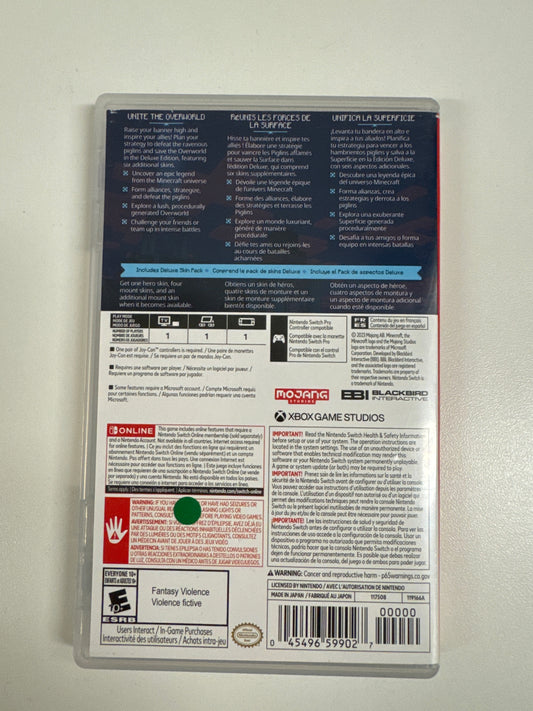 Minecraft Legends: Deluxe Edition - Nintendo Switch