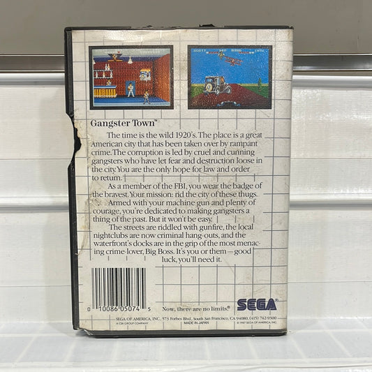 Gangster Town - Sega Master System