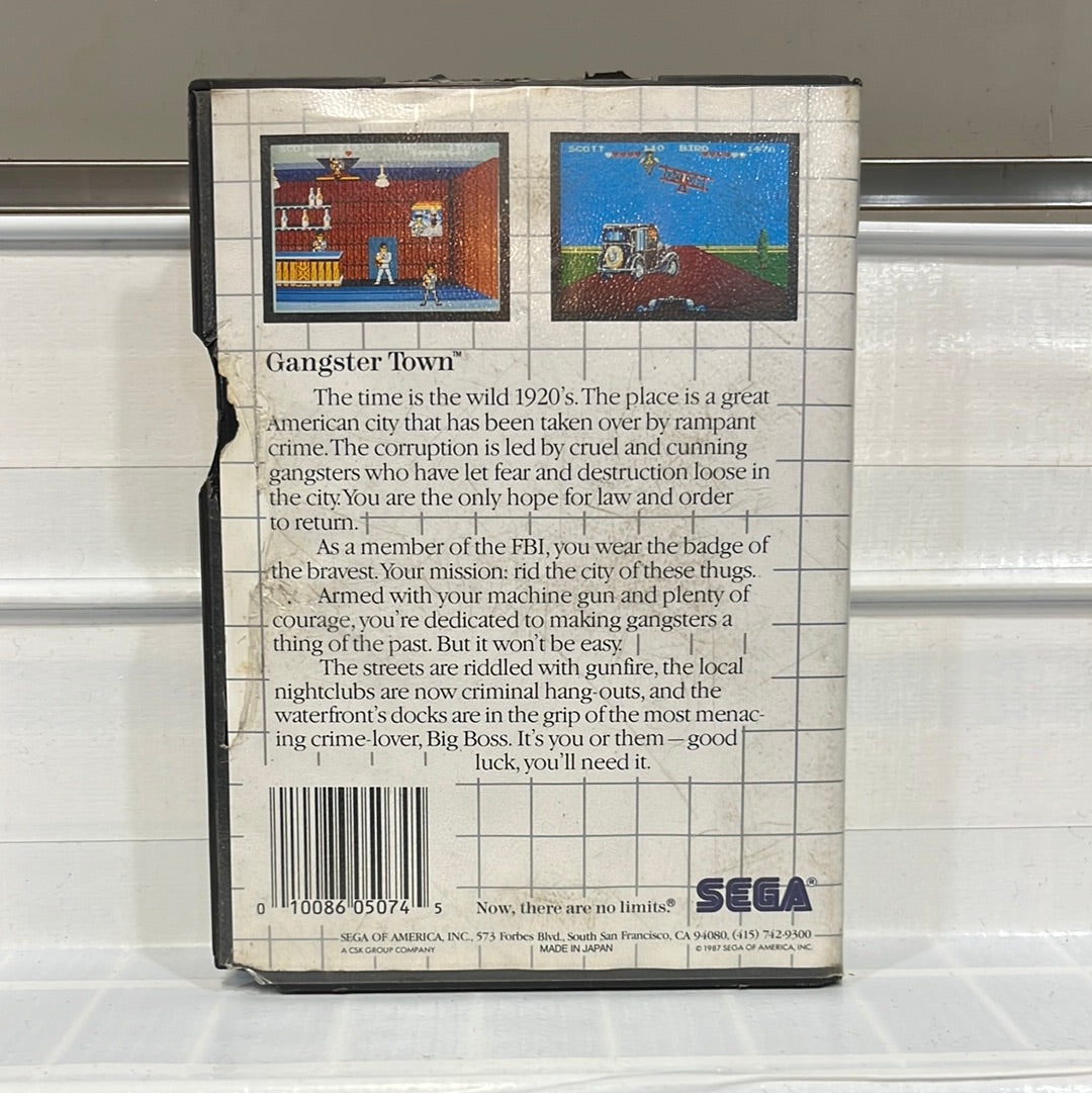 Gangster Town - Sega Master System