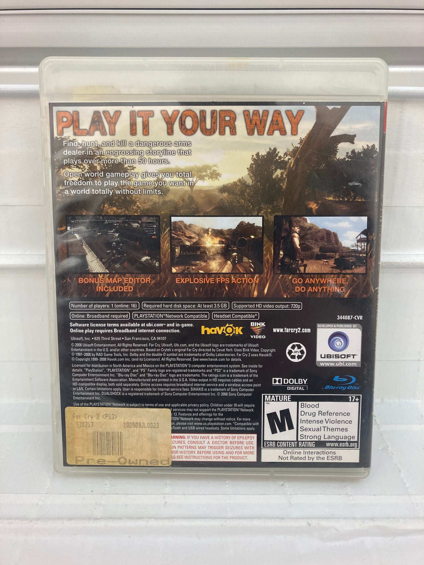 Far Cry 2 - Playstation 3