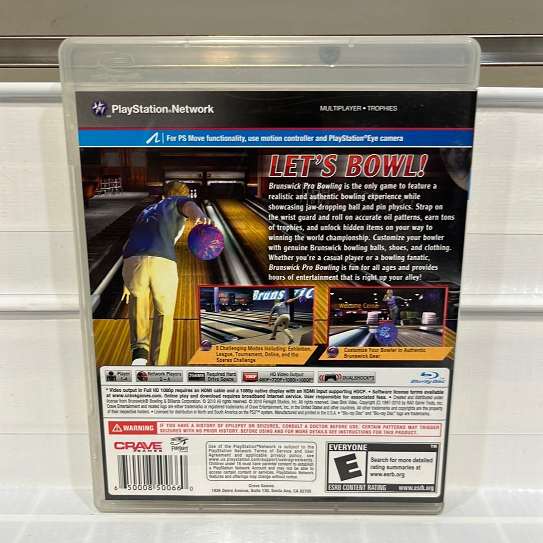 Brunswick Pro Bowling - Playstation 3