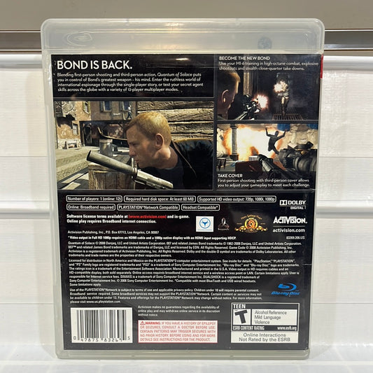 007 Quantum of Solace - Playstation 3