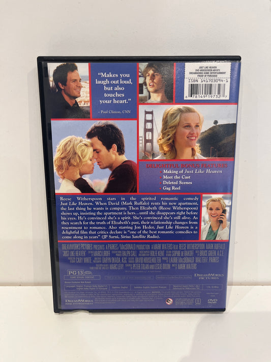 Just Like Heaven - DVD