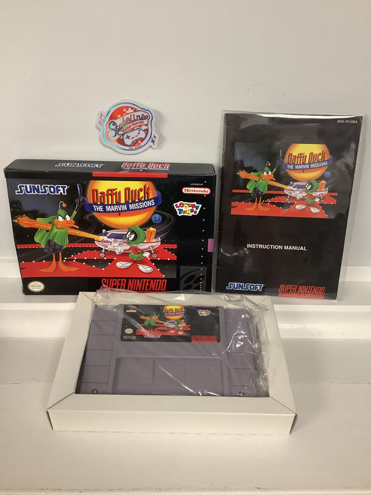 Daffy Duck Marvin Missions - Super Nintendo